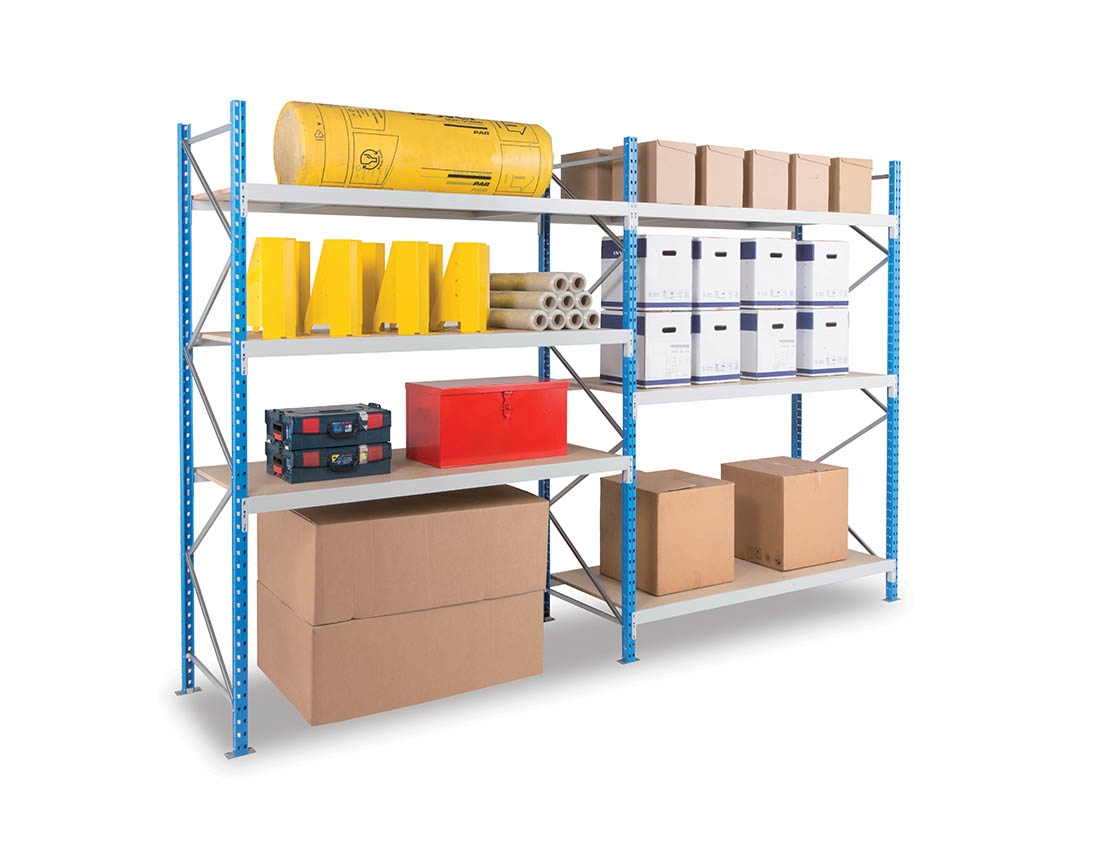 Rayonnage Epsivol one mi-lourd lisse L 1800 x p 800 mm 290 kg suivant Manorga