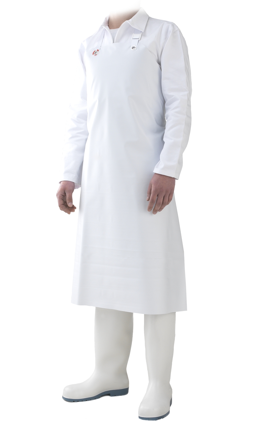 Tablier Vinyl - Blanc Manulatex