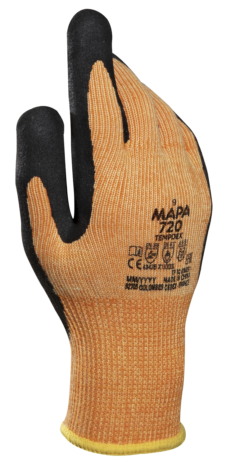 GANTS THERMIQUE TEMP-DEX PLUS 720 ORANGE/NOIR T.9 - LA PAIRE