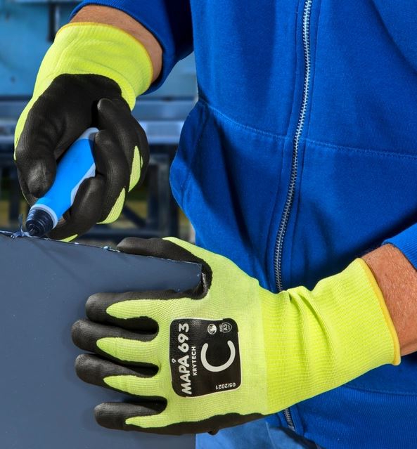 Gants anticoupure KryTech HV 693 Mapa