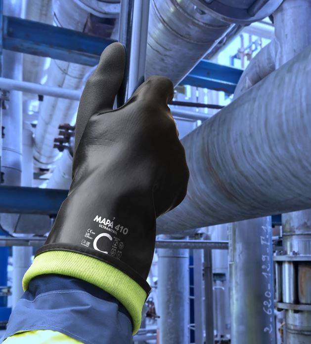 Gants de protection chimique Ultranitril 410 Mapa