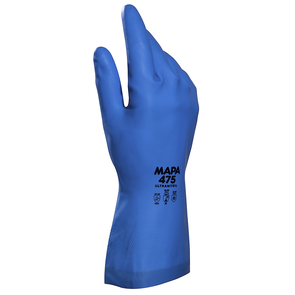 Gants de protection chimique Ultranitril 475 Mapa Professional