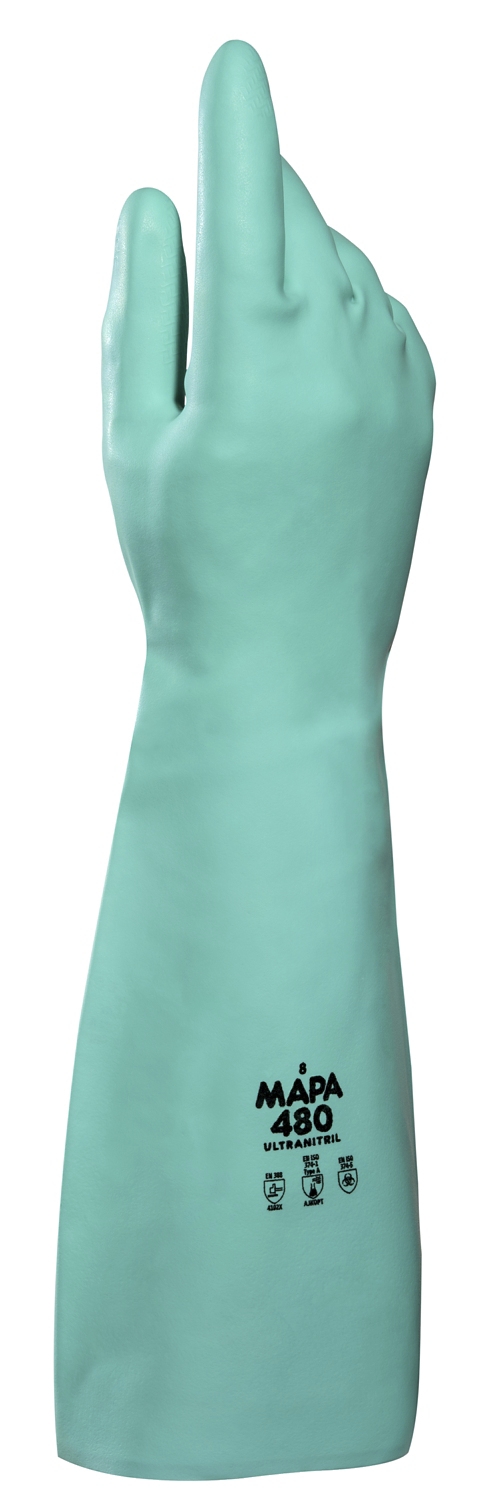  Gants de protection chimique Ultranitril 480 