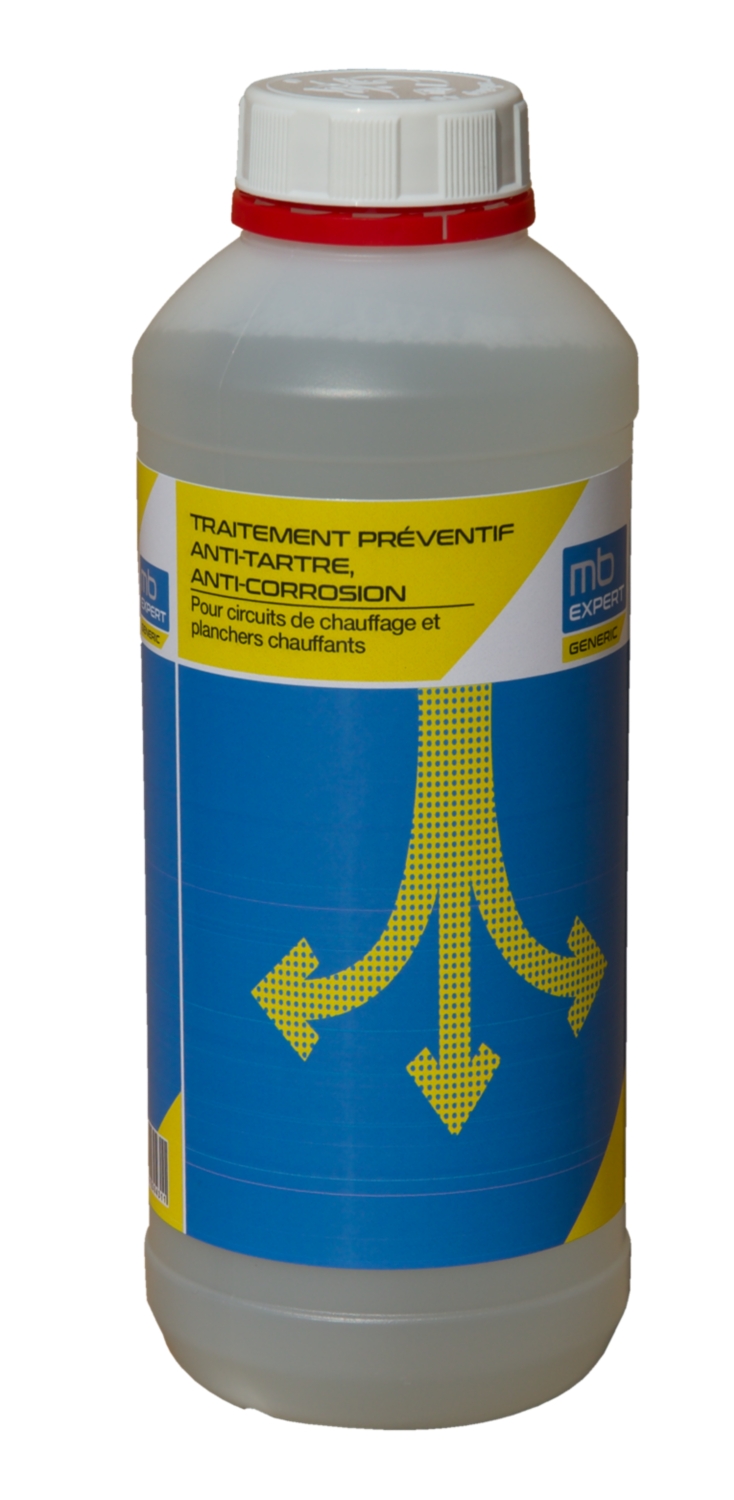 Traitement préventif anti-tartre/anti-corrosion chauffage 1 L MB Expert
