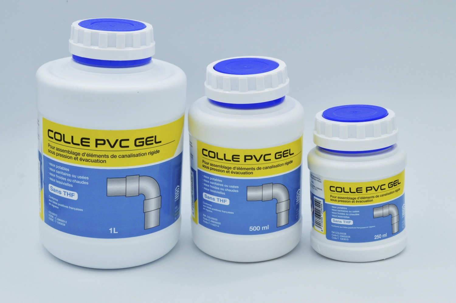  Colle gel PVC - Multi-usage eau 