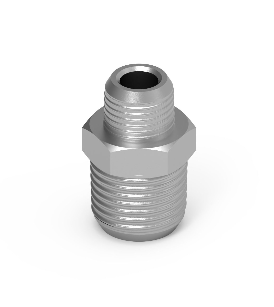 Mamelon inégal mâle conique laiton nickelé