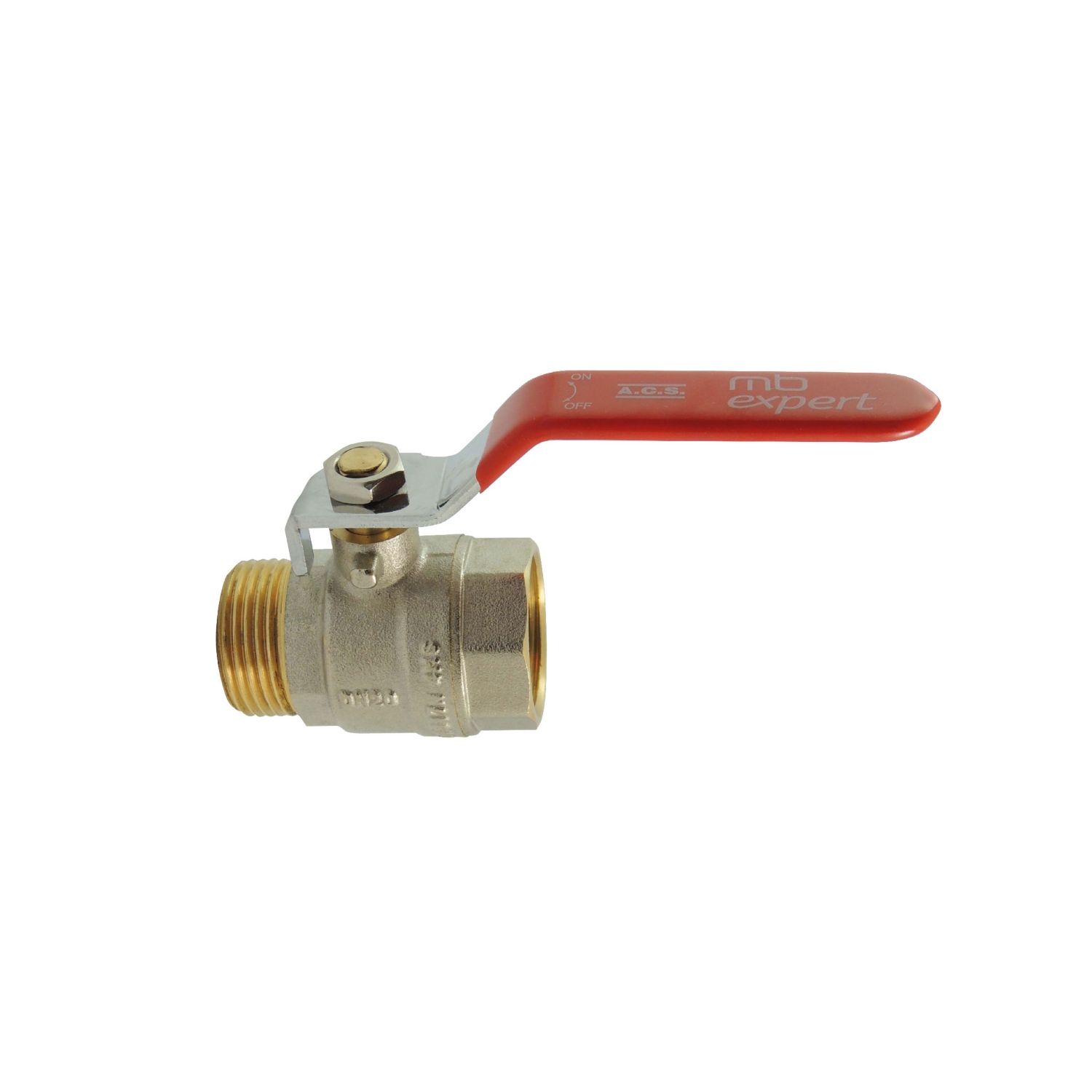  Vanne à boisseau - Poignée plate MF 