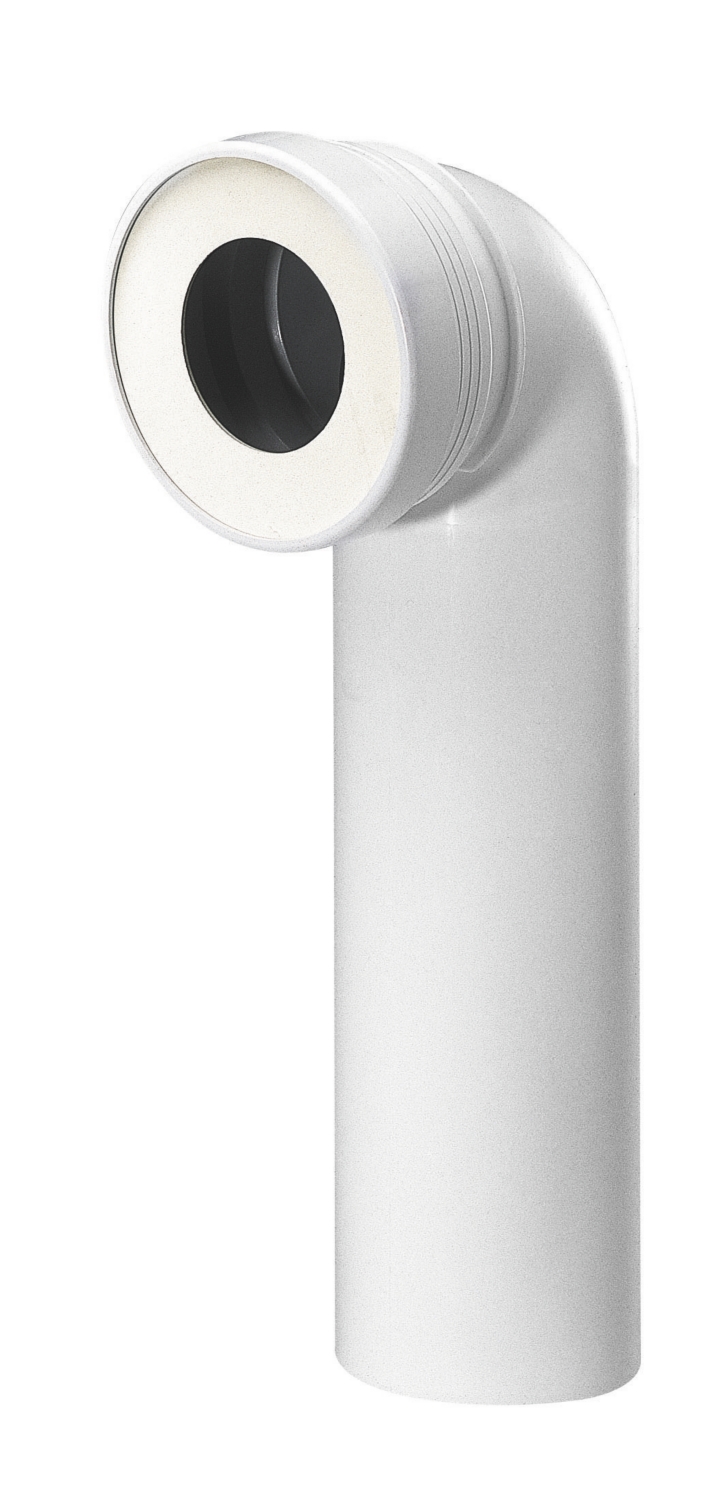 Pipe WC longue coudée à 90°- Mâle MB Expert