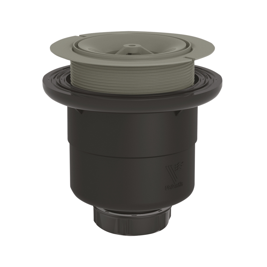 Bonde de douche sortie verticale sans capot