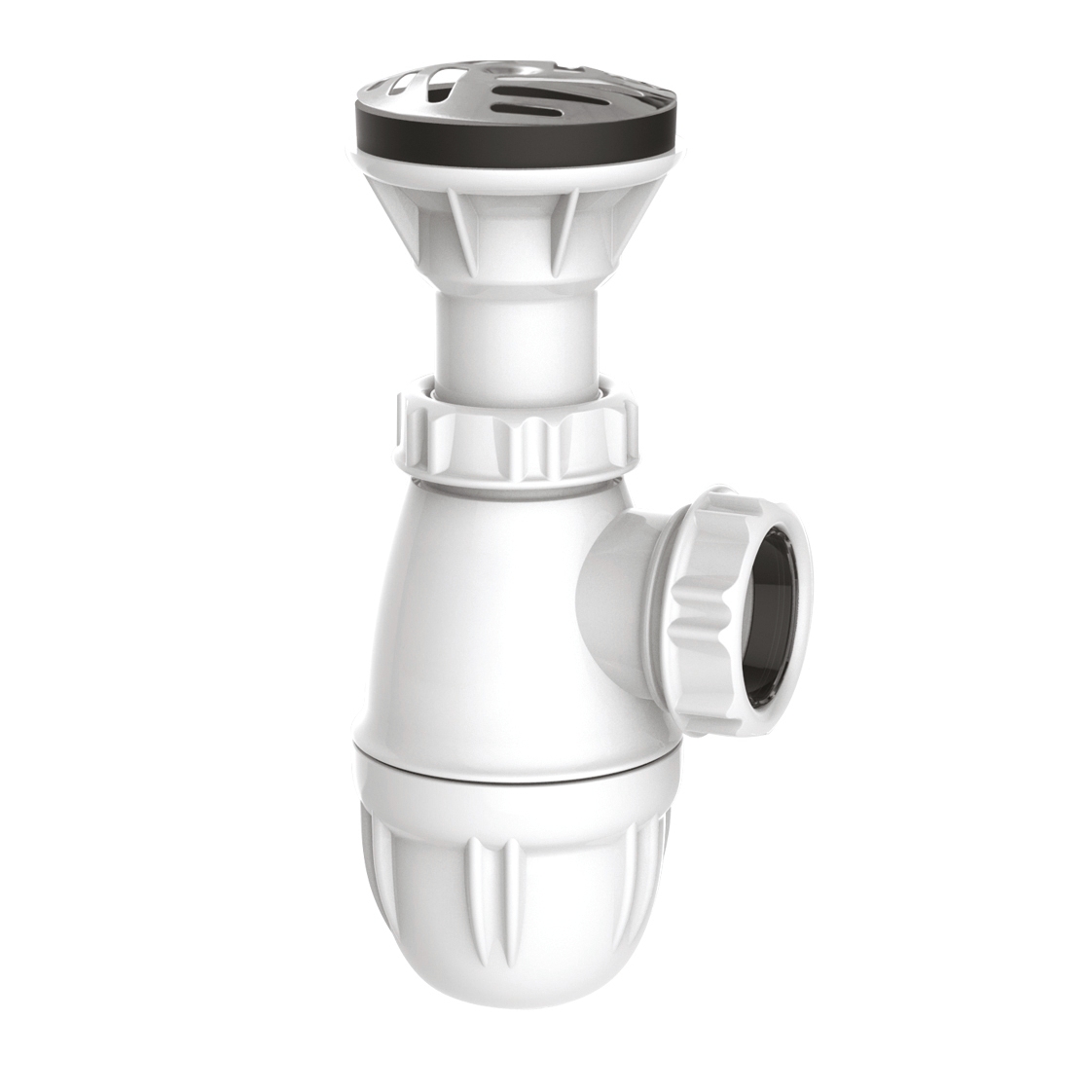 Combiné bonde et siphon avec grille inox diamètre 60 mm pour urinoir MB Expert