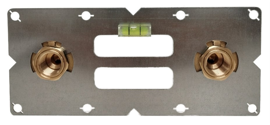 Kit fixation robinetterie entraxe 150 mm pour tube PER MB Expert