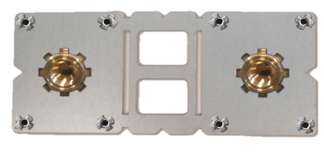  Kit fixation robinetterie entraxe 150 mm pour tube multicouche 