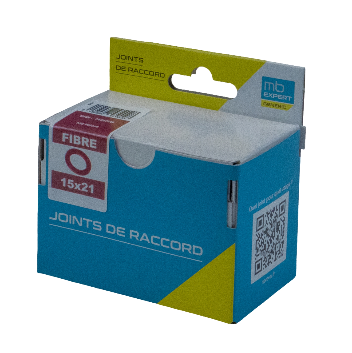  Joint fibre vulcanisé rouge 