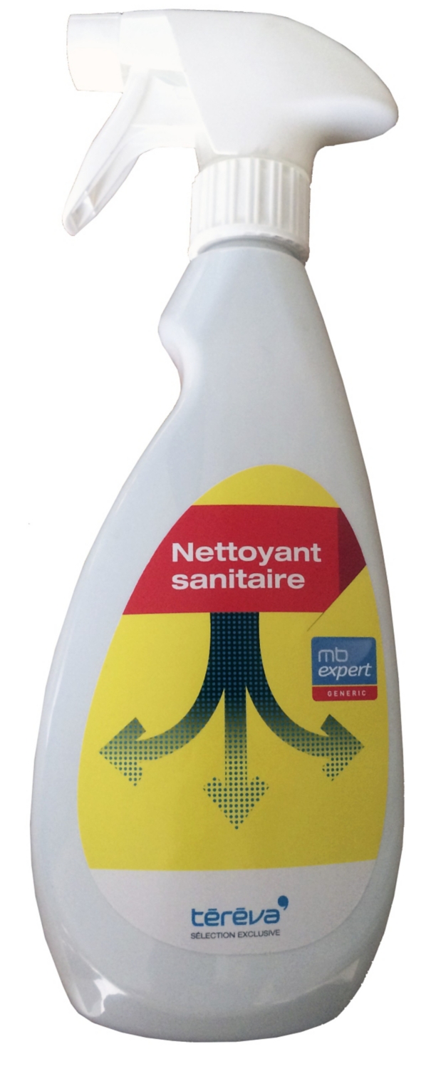 Nettoyant sanitaire anti-calcaire MB Expert