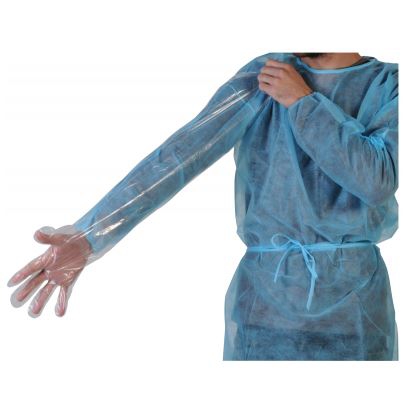 Gants jetables vétérinaire polyéthylène non poudré Médiprotec