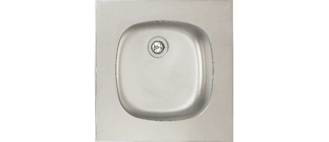 Evier Eco à encastrer - 1 cuve - Inox lisse Moderna