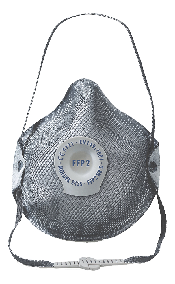 Masque jetable FFP2NRD avec soupape série Smart 2435 Moldex