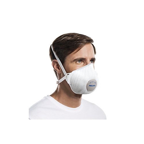 Masque réutilisable anti-poussière avec soupape Air Plus 340801 - FFP3 R D Moldex
