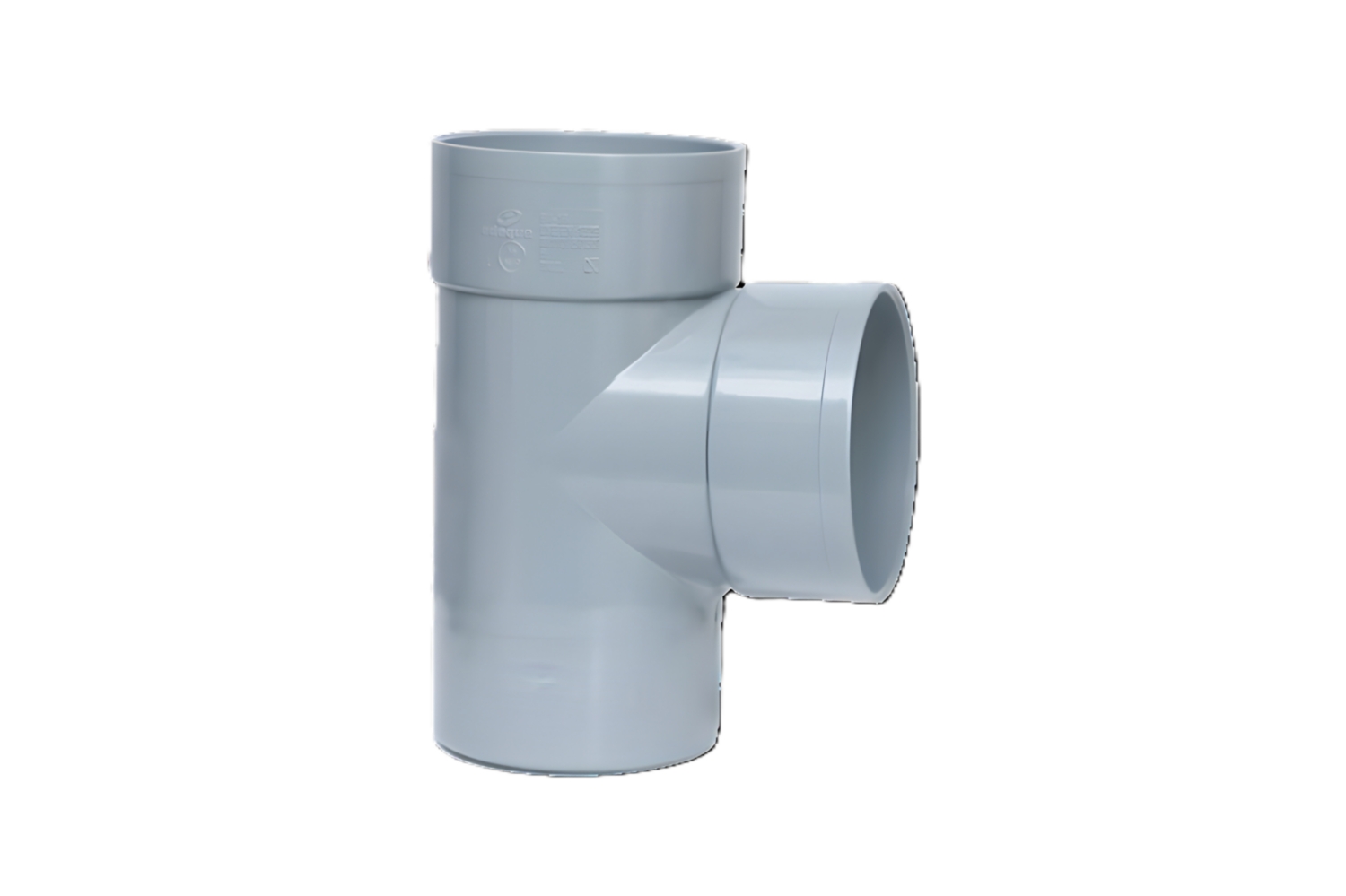 Té pied de biche Evac+ PVC à 87°30 MF Molecor