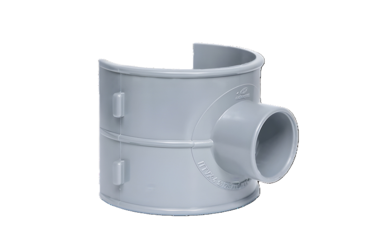 Selle de branchement Evac+ à 90° pour extension du réseau PVC Molecor