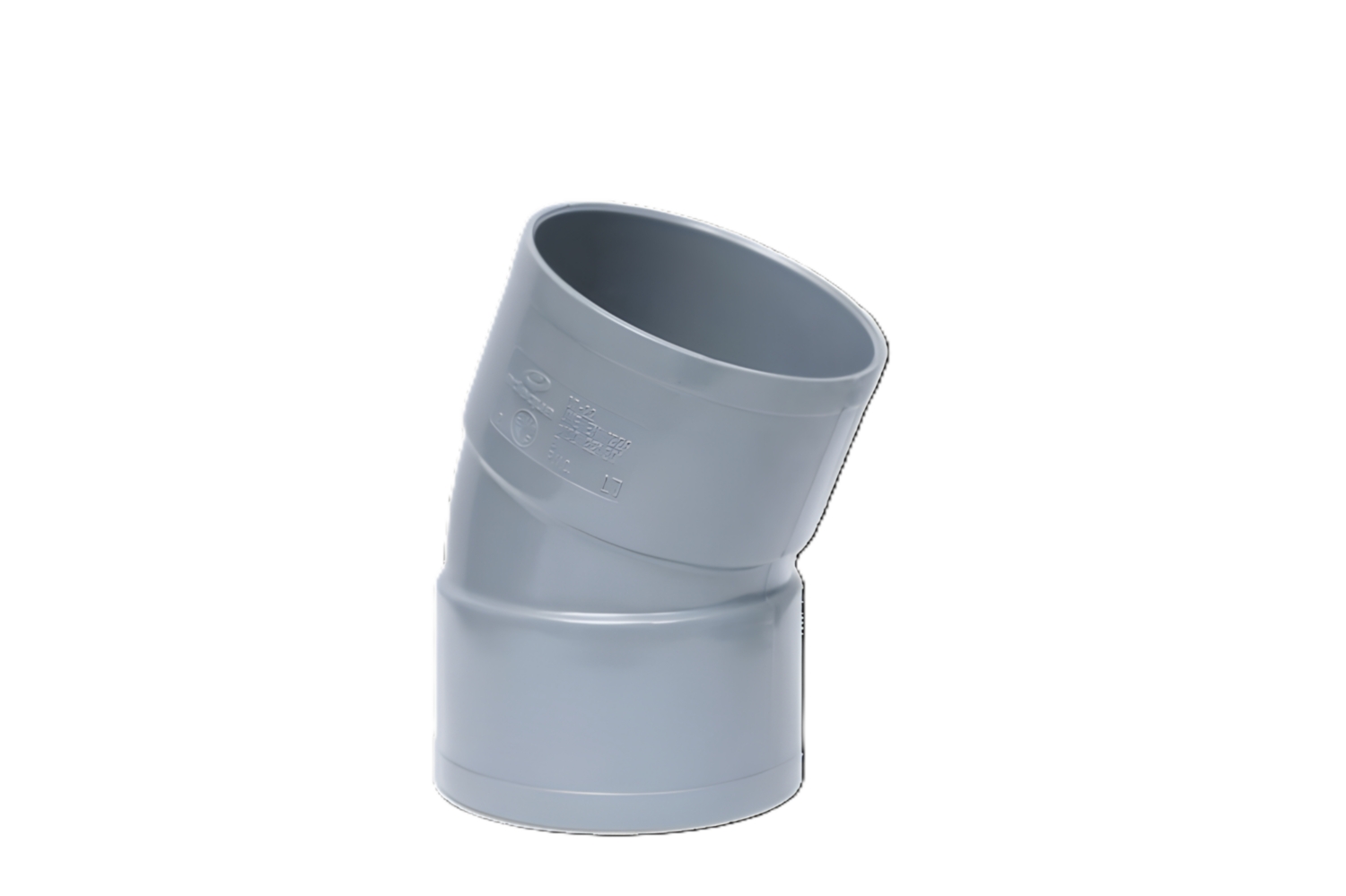 Coude Evac+ 20° PVC FF Molecor