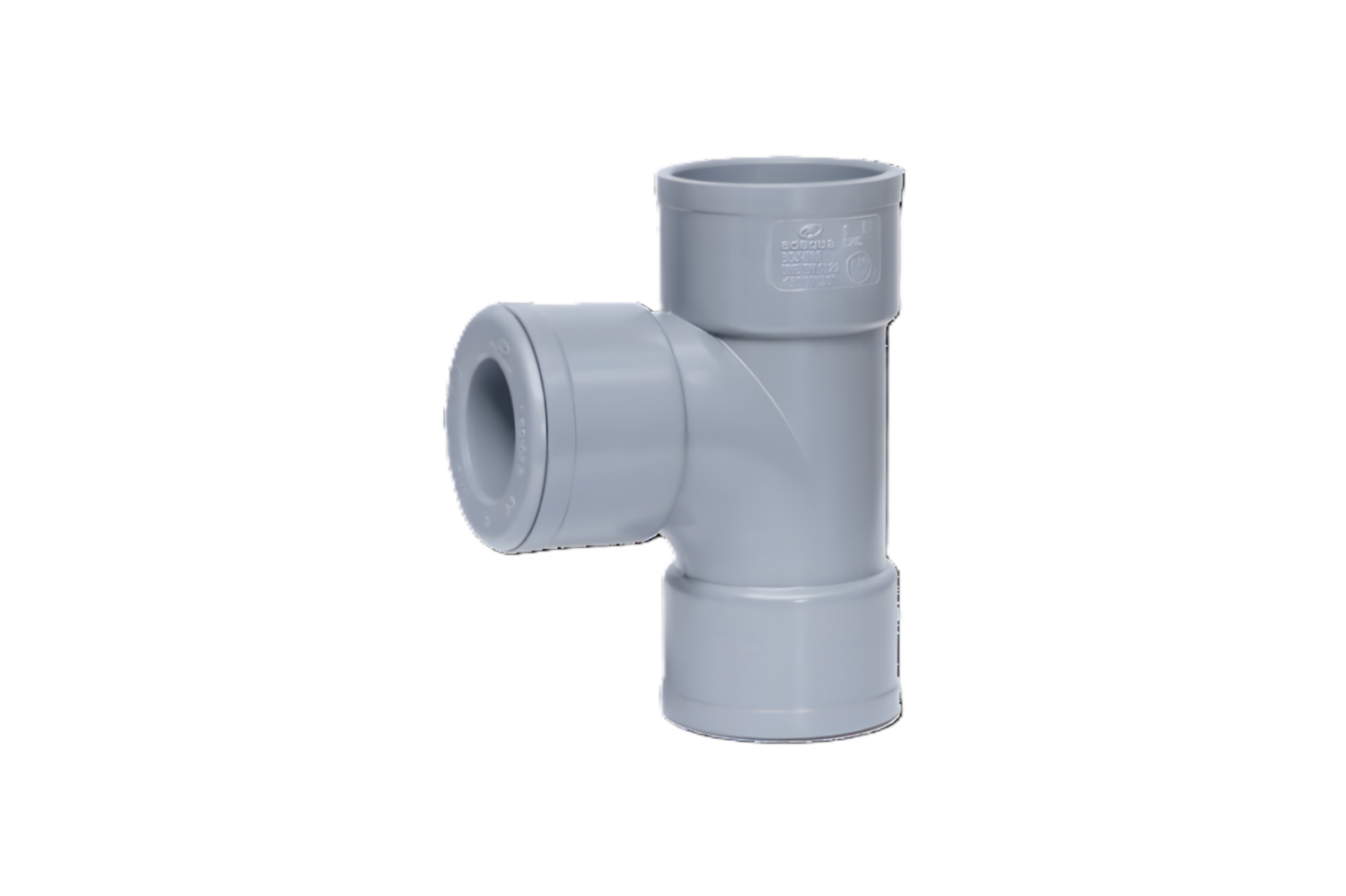 Té pied de biche Evac+ PVC réduit à 87°30 FF Molecor