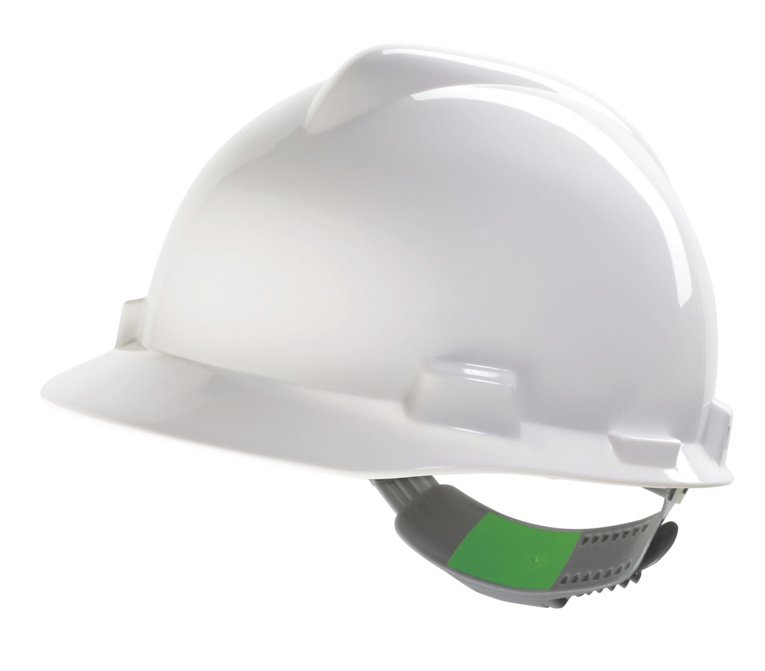  Casque de chantier V-Gard blanc 