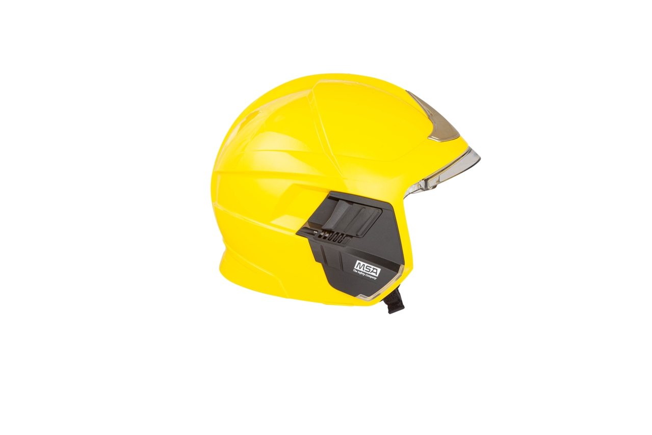 Casque Sapeurs-Pompiers Gallet F1XF avec bavolet