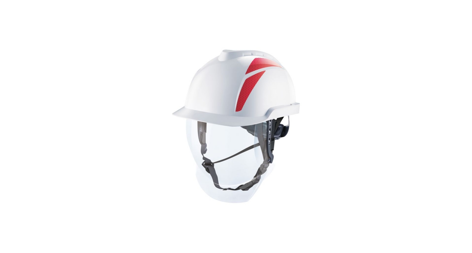 Casque électricien V-Gard® 950 - Ecran intégré MSA Safety