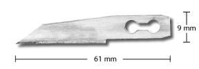 Boîte de 100 lames d'ébavurage aiguisables Mure & Peyrot