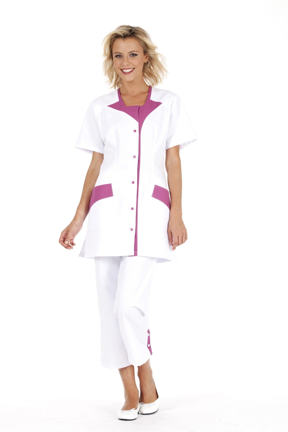 Tunique femme Rommy - Blanc / Rosa Molinel Hasson