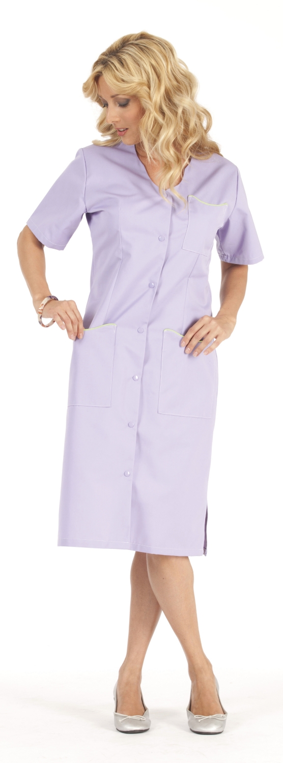 Blouse femme Laurene manches courtes - Parme / Pomme Molinel Hasson