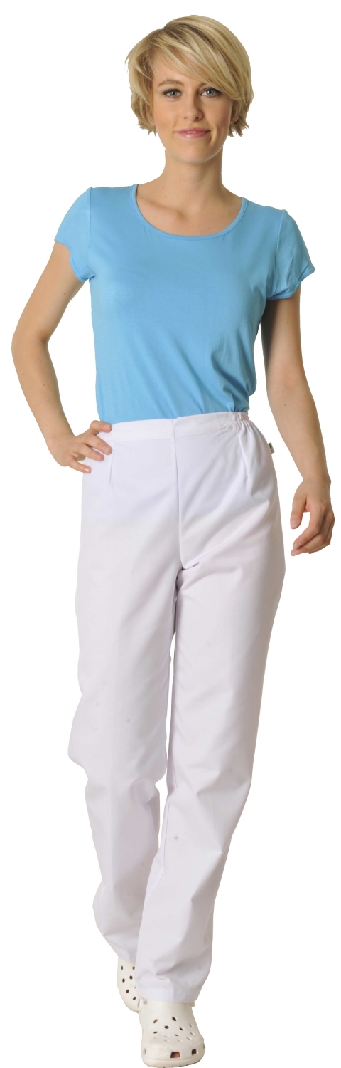  Pantalon femme Victor - EJ: 80 cm - Blanc 