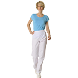  Pantalon femme Victor - EJ: 80 cm - Blanc 
