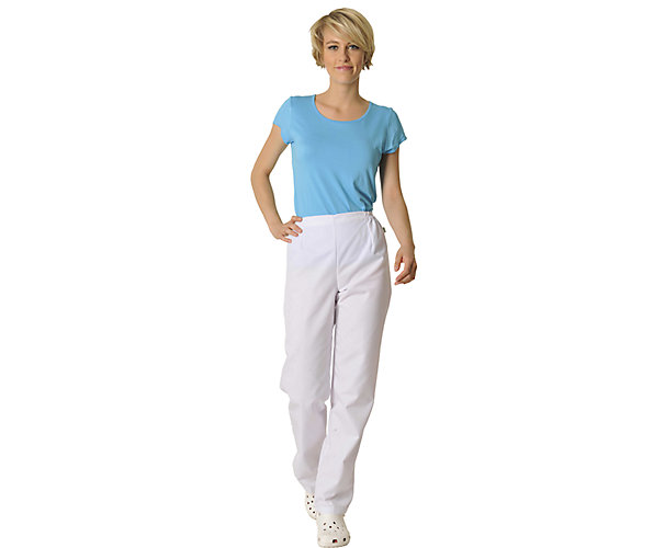 Pantalon femme Victor - EJ: 80 cm - Blanc Muzelle Dulac