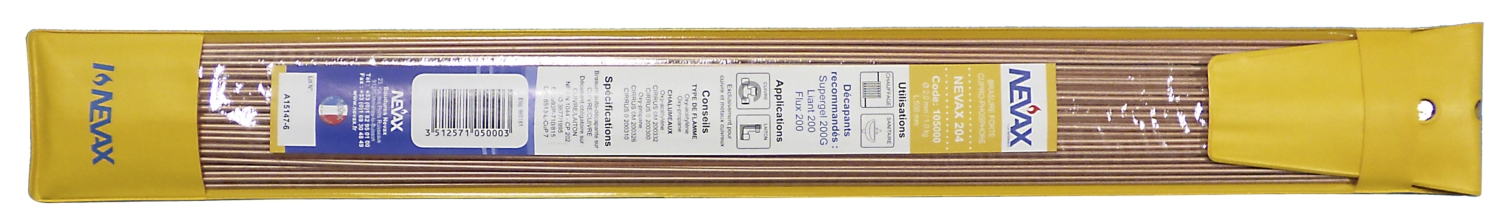  Brasure cuivre 204 