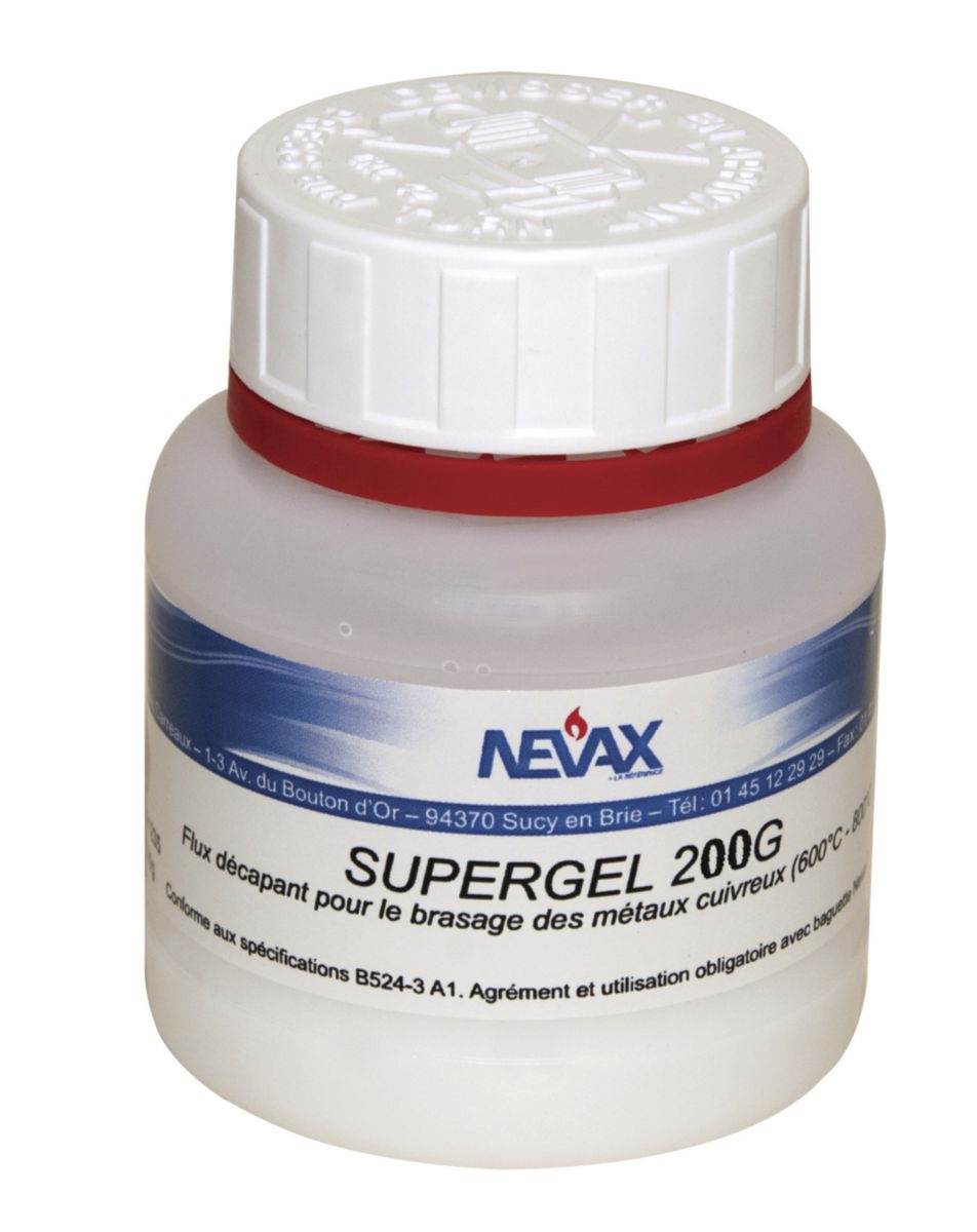 Décapant pour soudure Supergel 200 Nevax