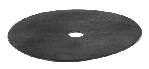 Joint noir 00295B pour bonde d'évier, 110x82x11 mm Lira