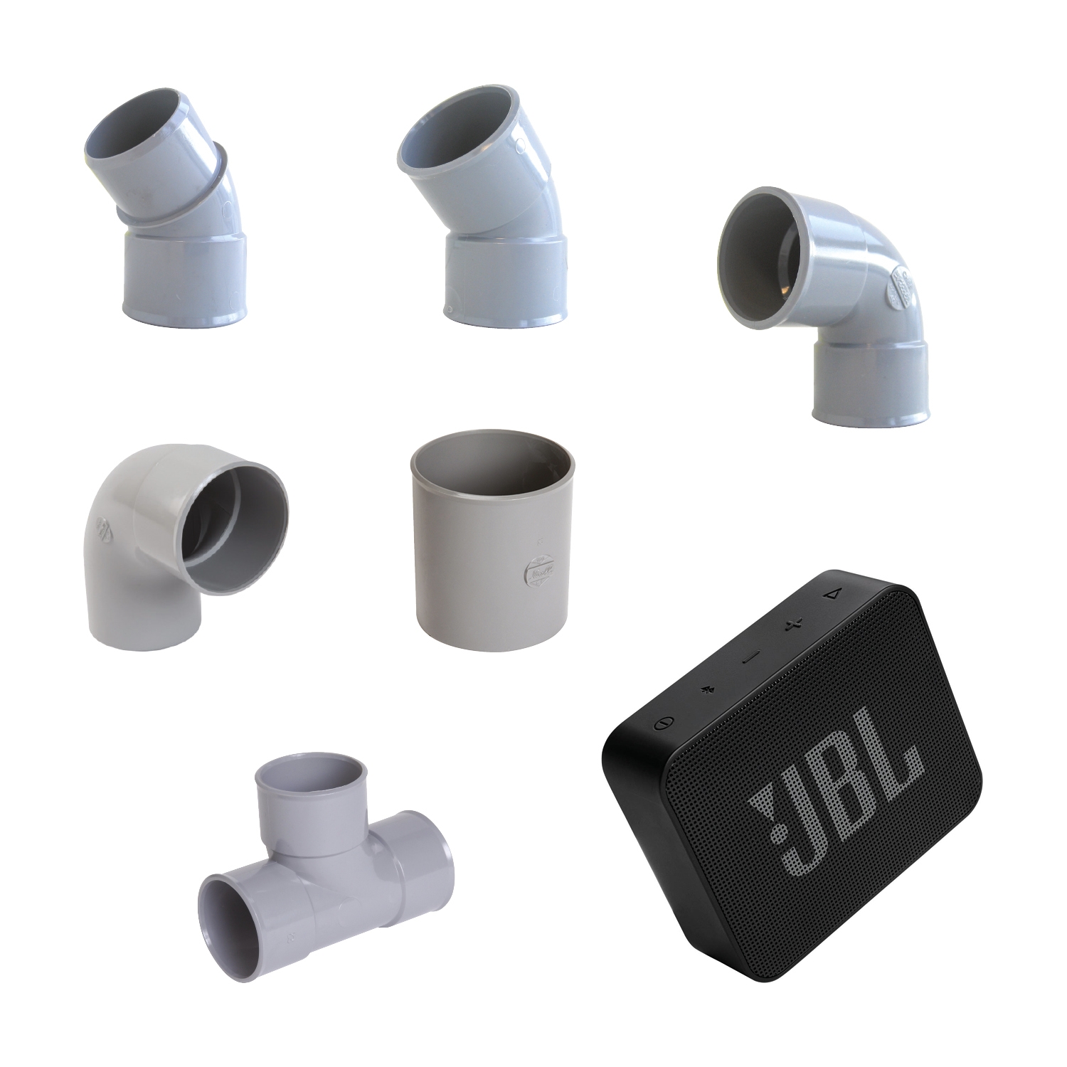 Colis raccords évacuation D 32 & 40 + enceinte JBL