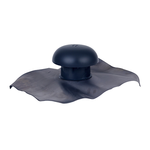 Chapeau de ventilation à collerette d'étanchéité PVC - Ardoise Nicoll