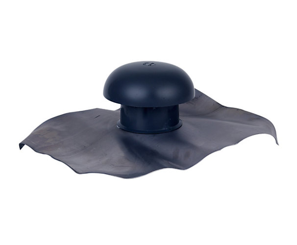 Chapeau de ventilation à collerette d'étanchéité PVC - Ardoise Nicoll