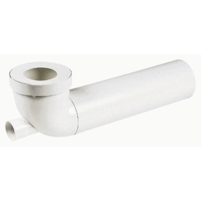 Pipe WC longue avec piquage Nicoll