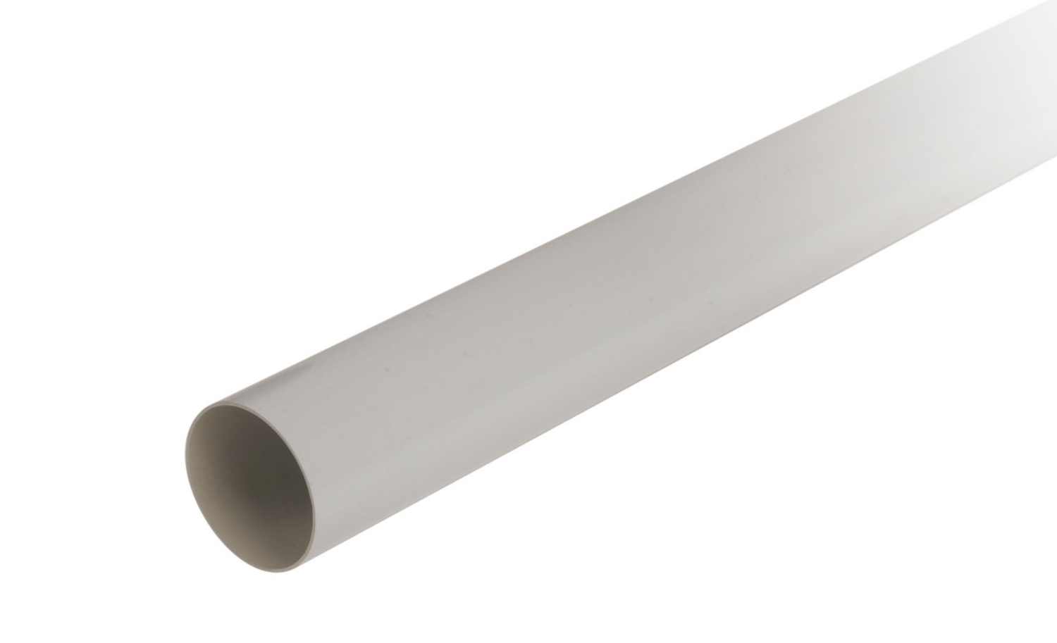 Tube de descente PVC Gris - 4 m Nicoll