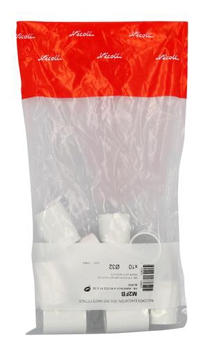 Manchon à butée PVC FF - Blanc Nicoll