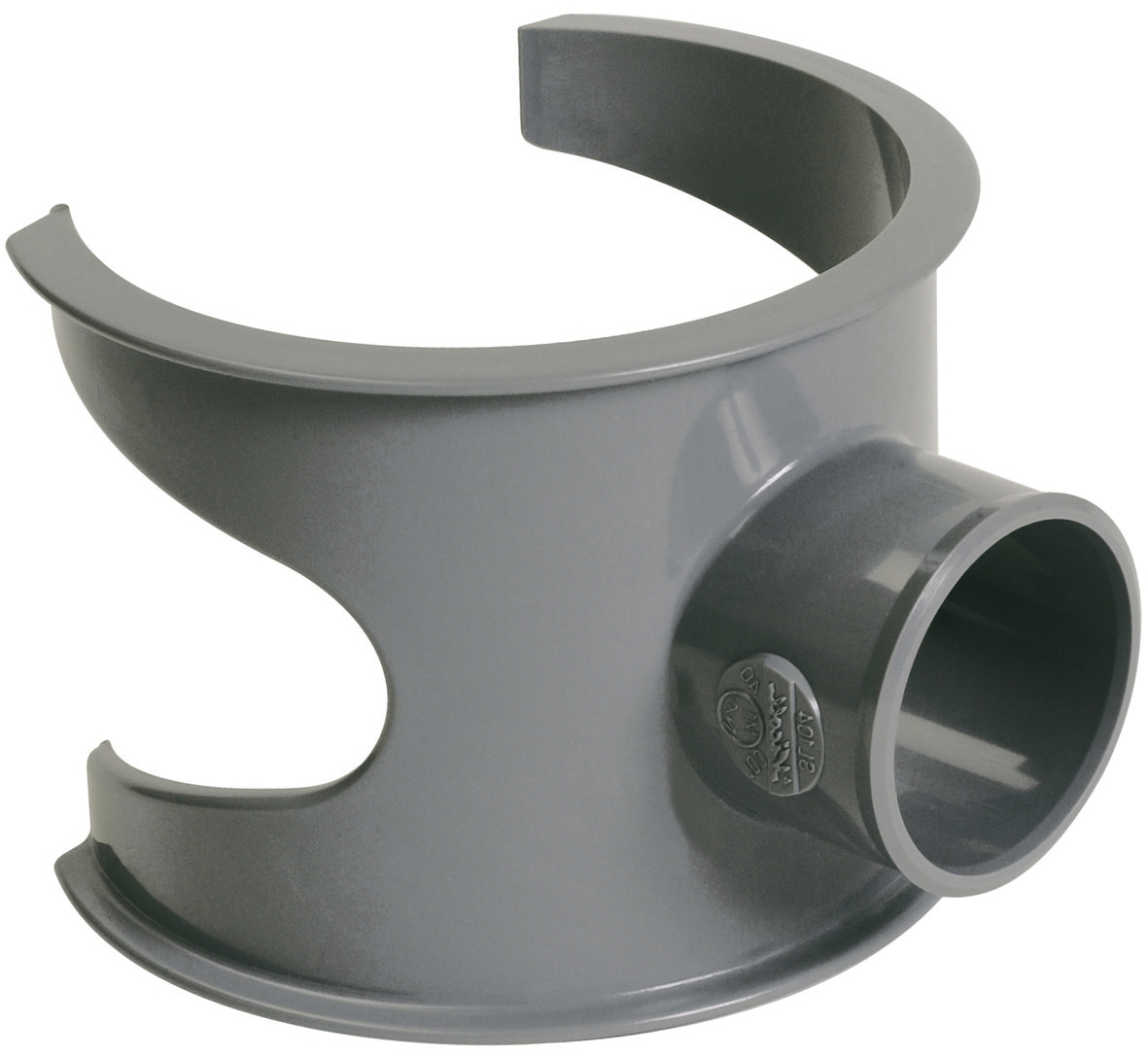 Selle de branchement à 90° pour extension du réseau PVC Nicoll