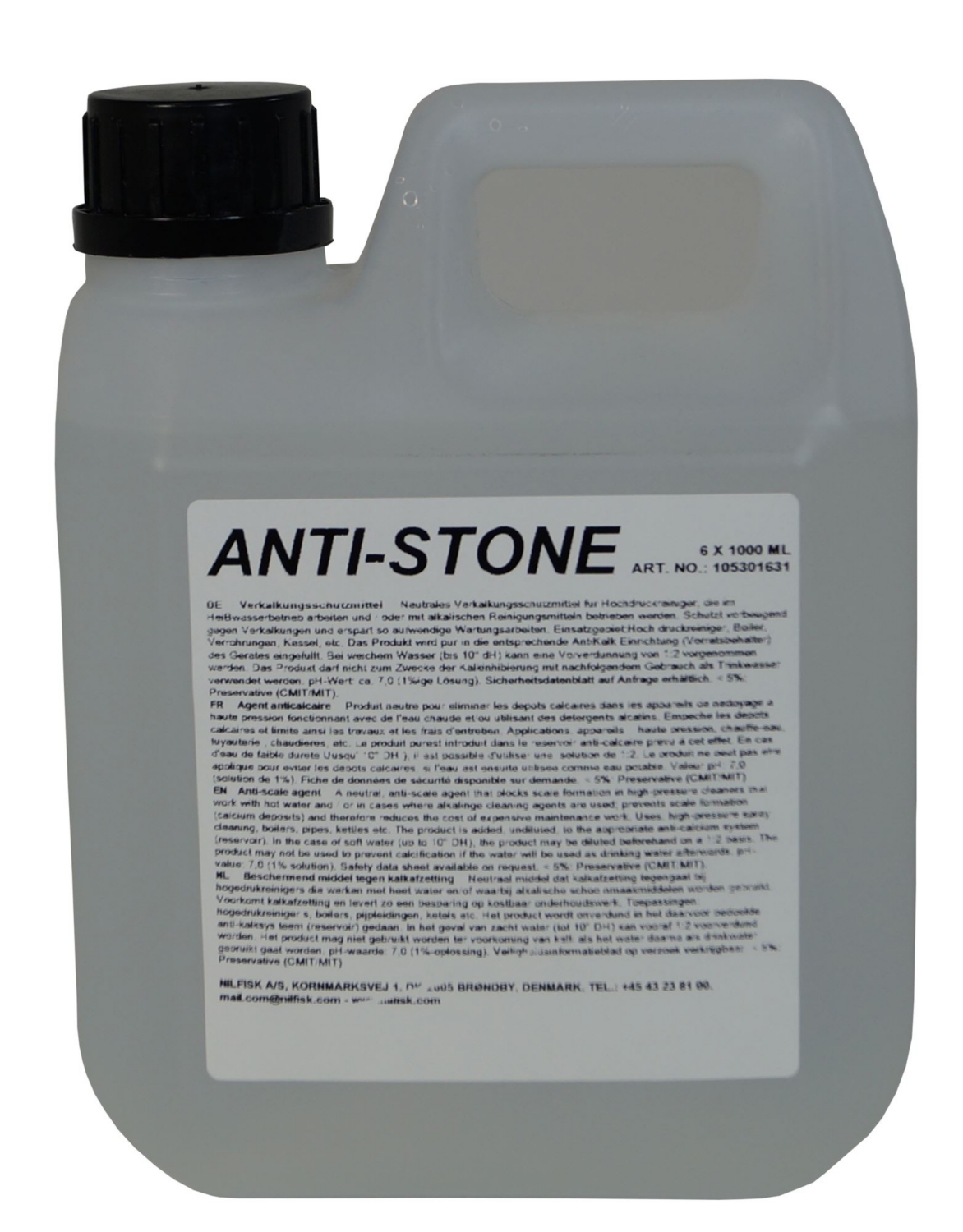  Solution préventive anti-tartre 6 x 1L ANTI-STONE SV1 