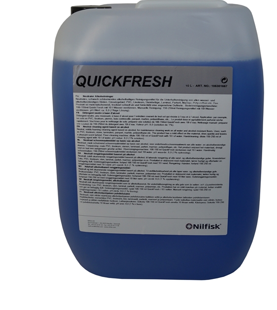 Agent de nettoyage 4 x 2,5L QUICKFRESH SV1 105301659 Nilfisk