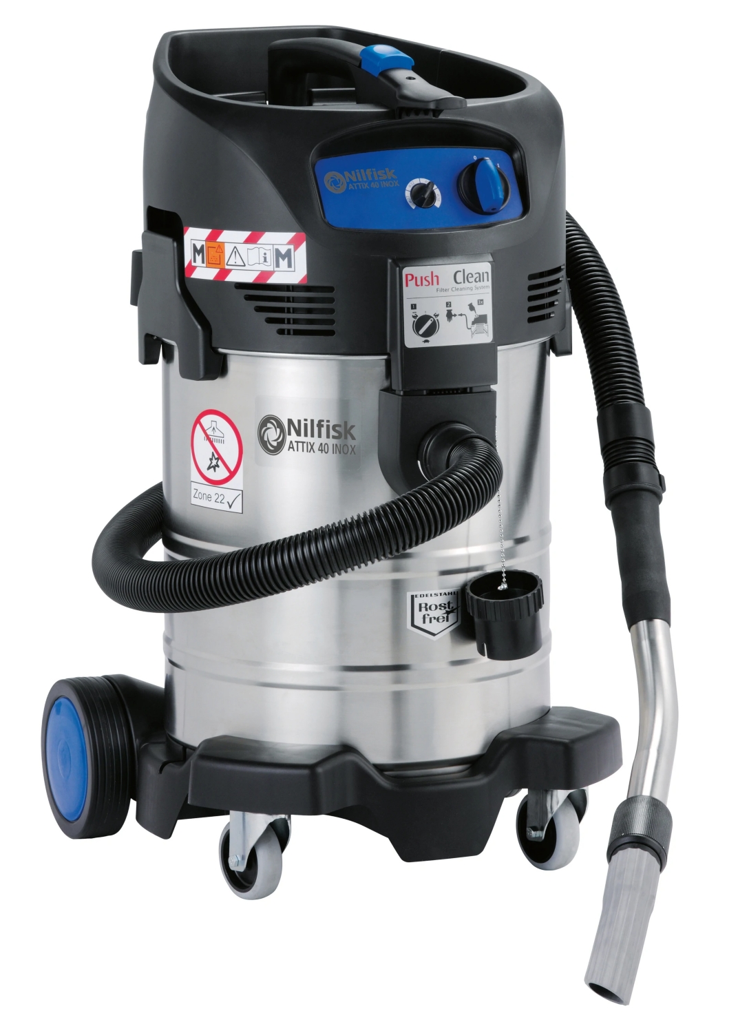 Aspirateur industriel à eau et poussière ATTIX 40-0M PC TYPE22 EU