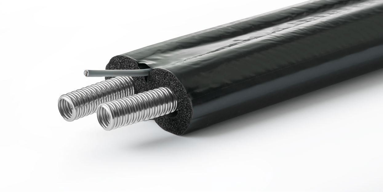 Tube Aeroline® Inox Eco fermé - Epaisseur 13 mm