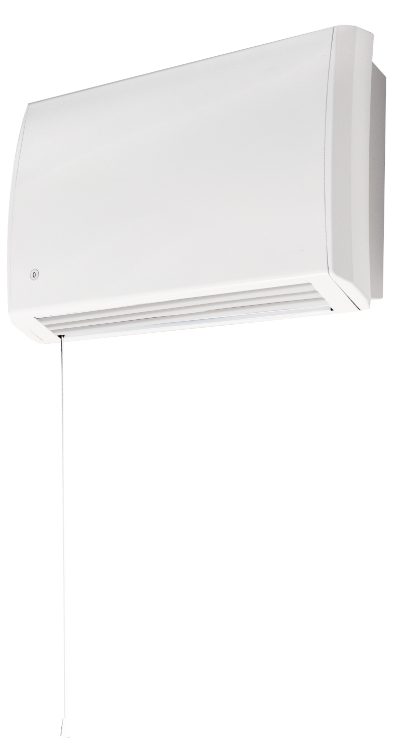 Chauffage Digate soufflant avec minuterie 2000 W blanc Intuis